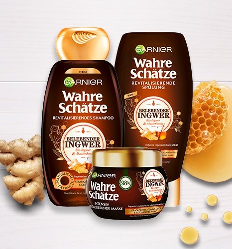 Wahre Schätze Ingwer Produktreihe
